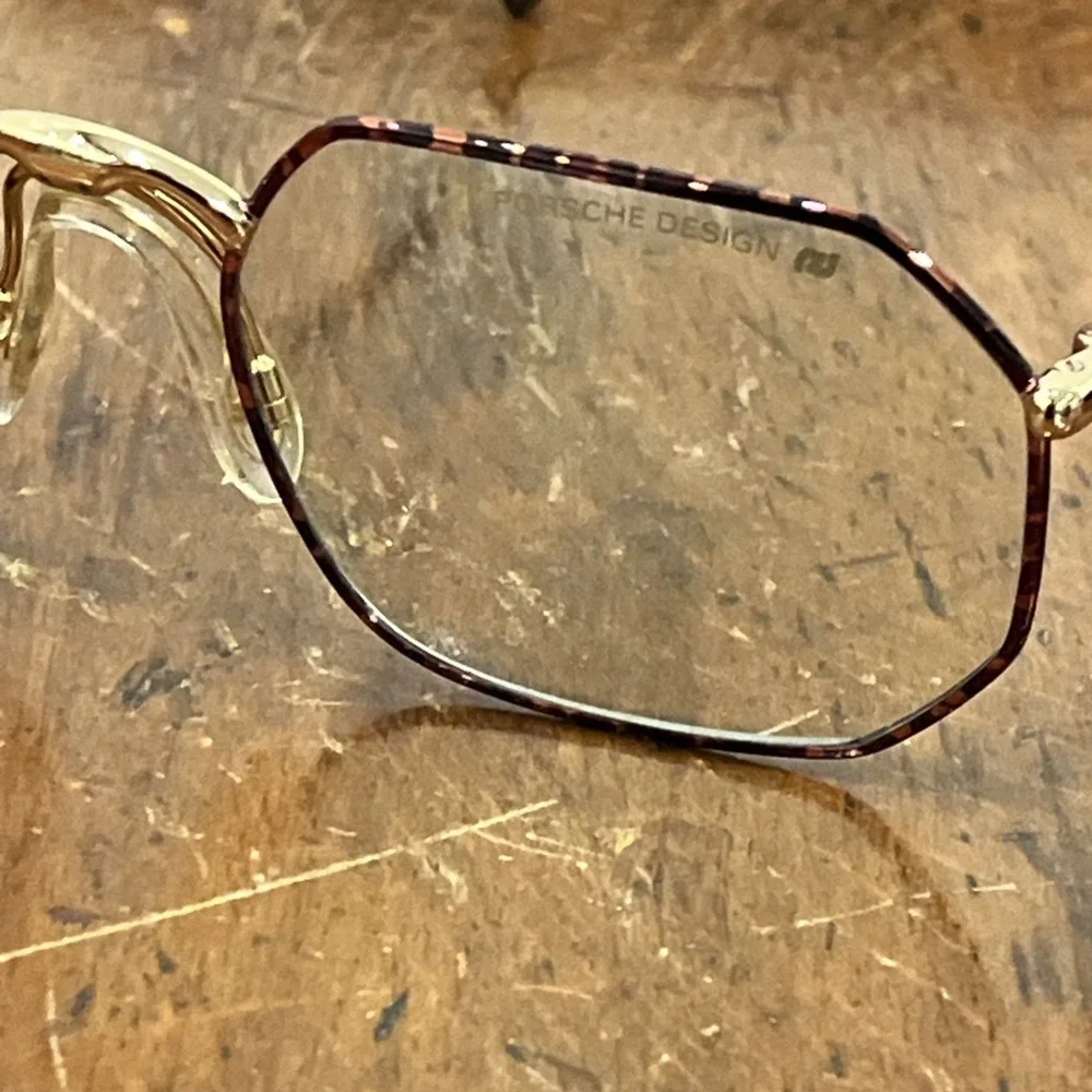 PORSCHE DESIGN VINTAGE NOS 5667 TORTOISE SHELL SUN &/OR READING GLASSES FRAMES.